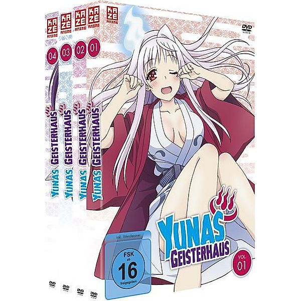 Yunas Geisterhaus - Gesamtausgabe - Bundle Vol.1-4 (Episode 1-12)