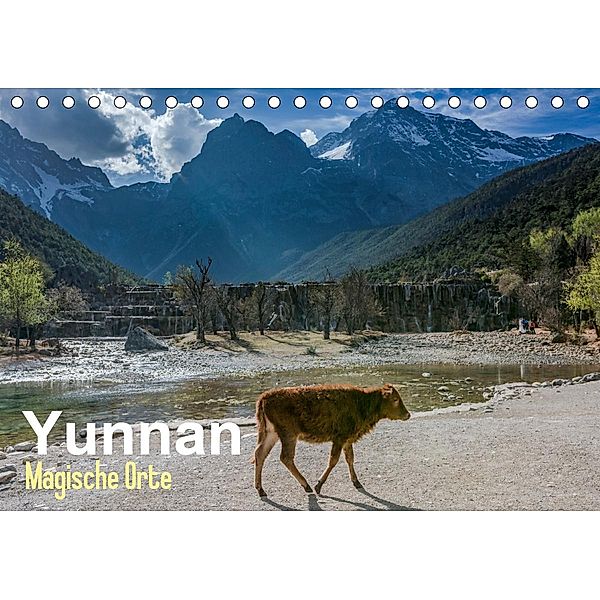 Yunnan - Magische Orte (Tischkalender 2021 DIN A5 quer), Jakob Michelis