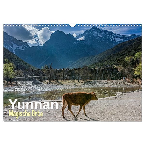 Yunnan - Magische Orte (Wandkalender 2024 DIN A3 quer), CALVENDO Monatskalender, Jakob Michelis