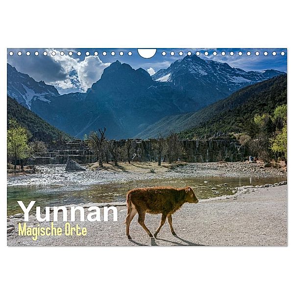 Yunnan - Magische Orte (Wandkalender 2024 DIN A4 quer), CALVENDO Monatskalender, Jakob Michelis