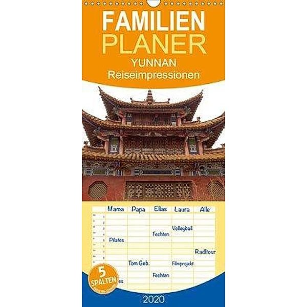 Yunnan - Reiseimpressionen - Familienplaner hoch (Wandkalender 2020 , 21 cm x 45 cm, hoch), Winfried Rusch