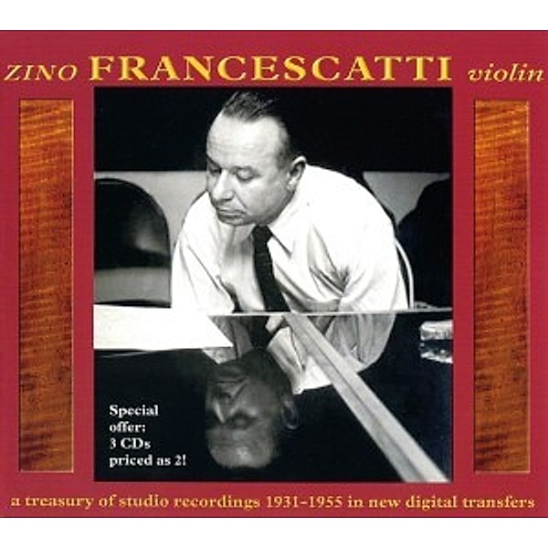 Z.Francescatti-A Treasury Of Studio Recordings, Francescatti, Div.Dirig.& Orch.