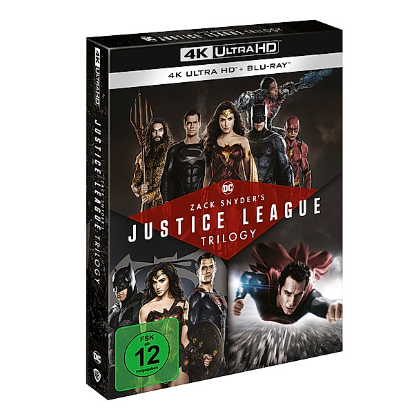 Zack Snyder's Justice League Trilogy (4K Ultra HD), Henry Cavill Gal Gadot Ben Affleck