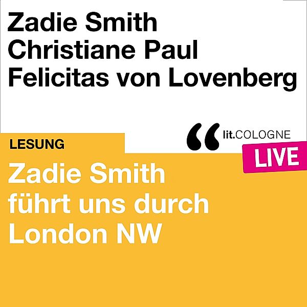 Zadie Smith führt uns durch London NW, Zadie Smith