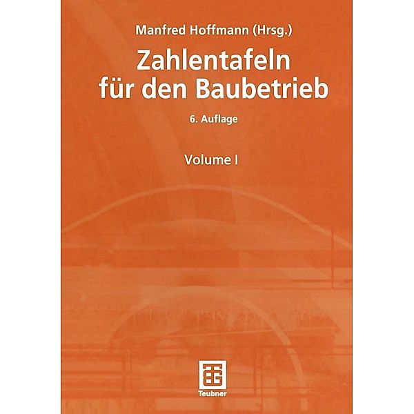 Zahlentafeln für den Baubetrieb