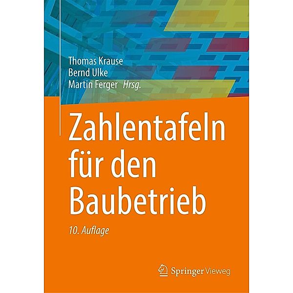 Zahlentafeln für den Baubetrieb