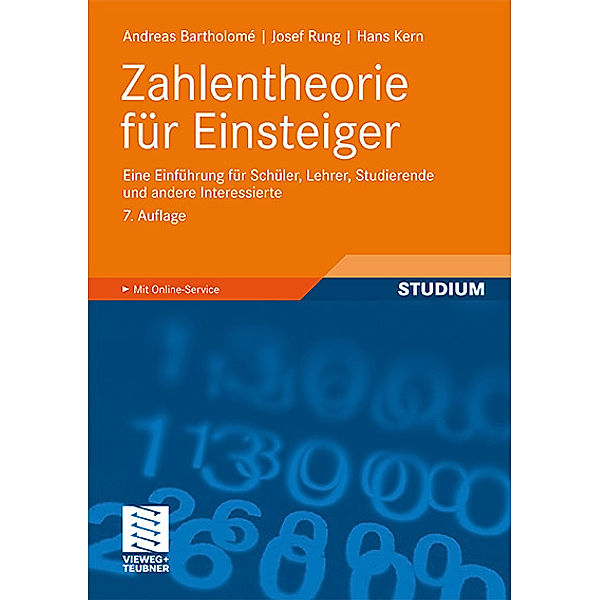 Zahlentheorie für Einsteiger, Andreas Bartholome, Josef Rung, Hans Kern