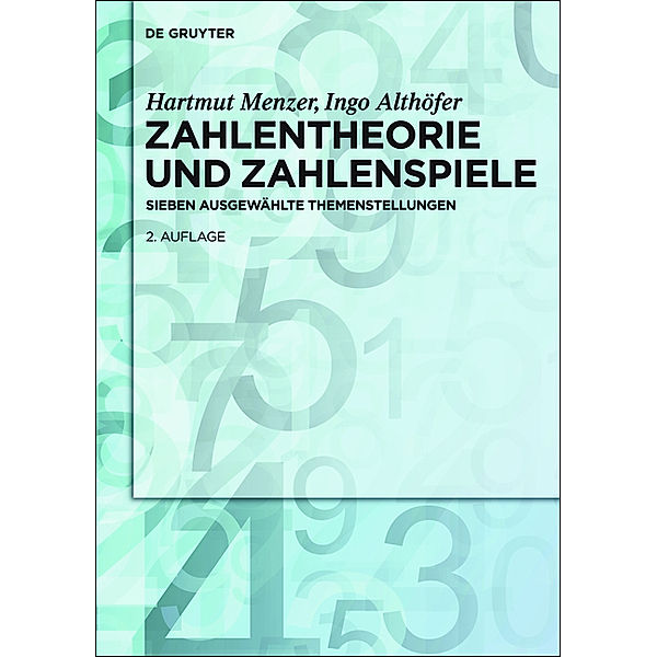 Zahlentheorie und Zahlenspiele, Hartmut Menzer, Ingo Althöfer