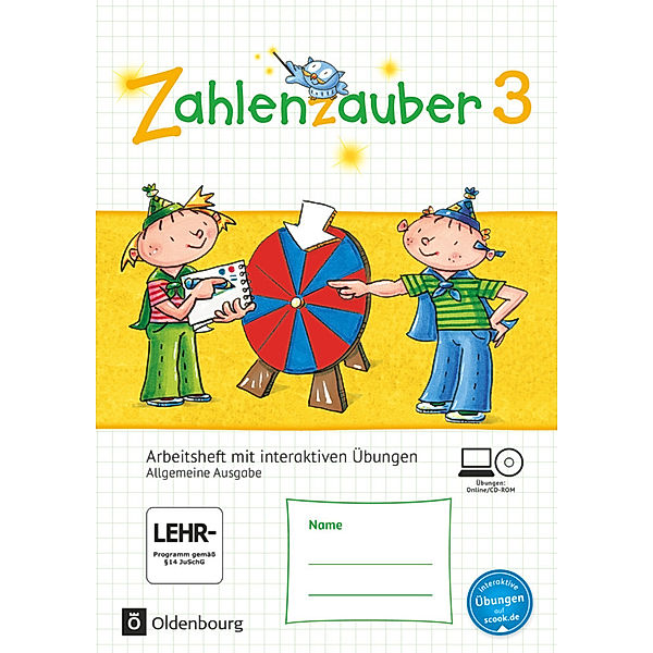 Zahlenzauber -  Mathematik für Grundschulen / Zahlenzauber - Mathematik für Grundschulen - Allgemeine Ausgabe 2016 - 3. Schuljahr, Ruth Dolenc-Petz, Christine Kullen, Petra Ihn-Huber, Bettina Betz, Hedwig Gasteiger, Carola Schraml, Beatrix Pütz, Angela Bezold, Carina Hölz, Elisabeth Plankl