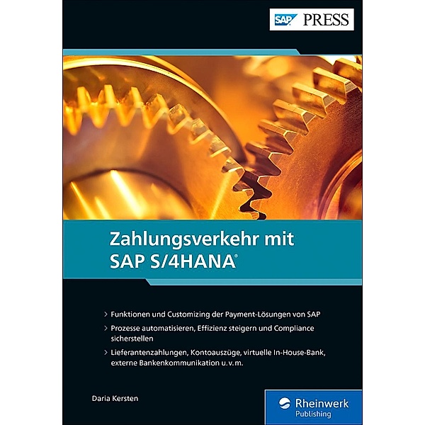 Zahlungsverkehr mit SAP S/4HANA / SAP Press, Daria Kersten