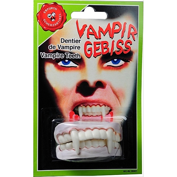 Zahngebiss Vampir