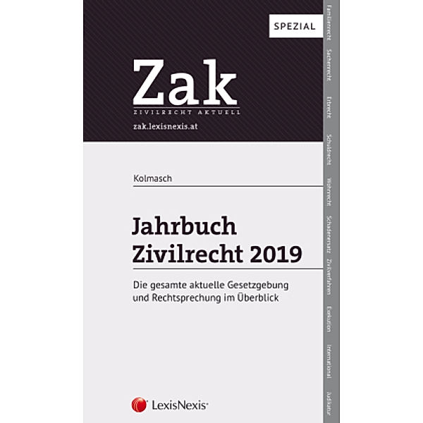 Zak Jahrbuch Zivilrecht 2019, Wolfgang Kolmasch