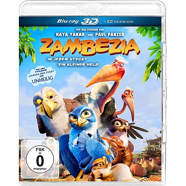 Zambezia: In jedem steckt ein kleiner Held - 3D-Version, Camilla Bubna-Kasteliz, Andrew Cook, Raffaella Delle Donne, Tom Kenny, Kiel Murray, Brent Palmer, Nik Rabinowitz, Anthony Silverston, Wayne Thornley