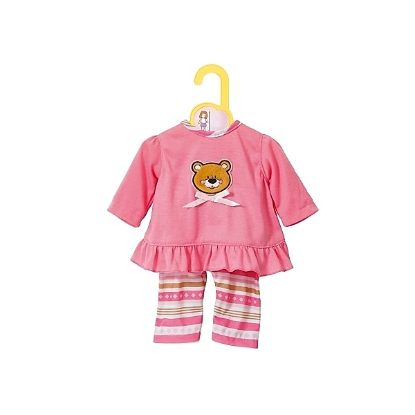 Zapf Zapf BABY born® Kleider Kollektion Dolly Moda Pyjama, Größe 30-36cm