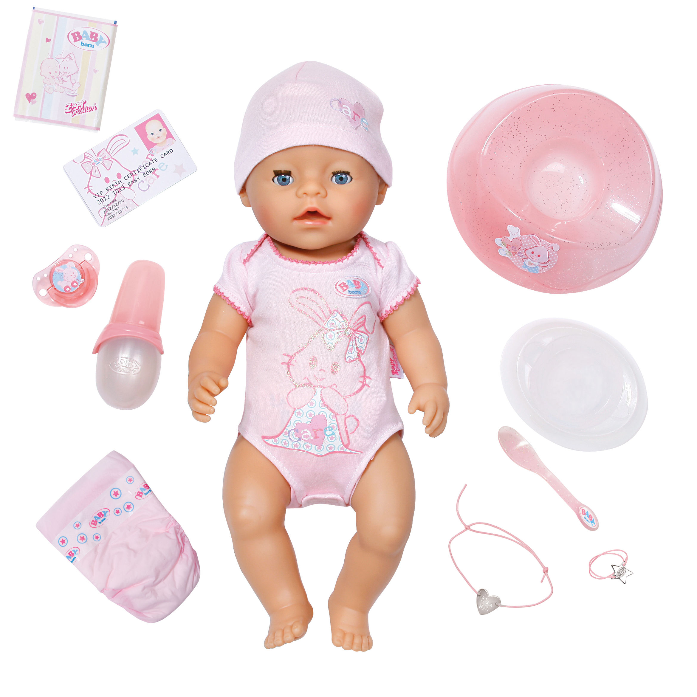 Zapf - Baby Born Puppe Interactive, 10-teilig | Weltbild.de