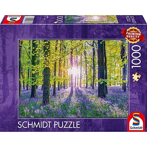 SCHMIDT SPIELE Zarte Glockenblumen im Wald - NEU