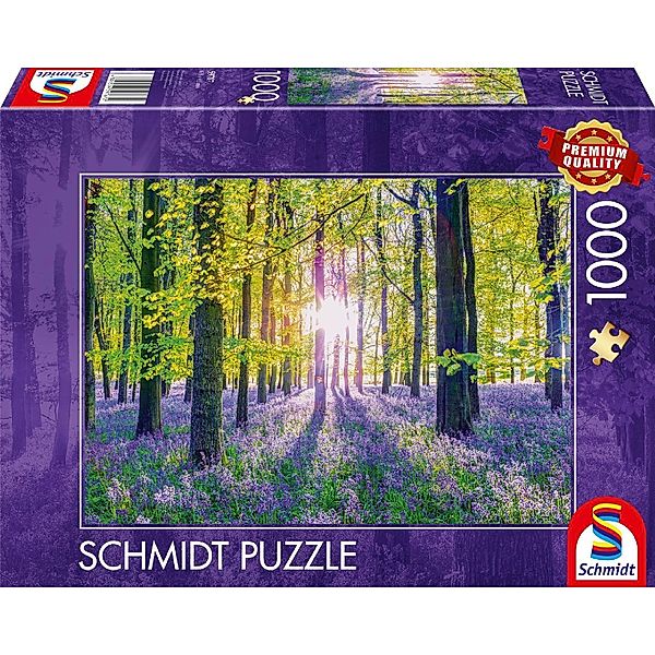 SCHMIDT SPIELE Zarte Glockenblumen im Wald - NEU