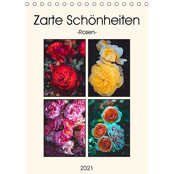 Zarte Schönheiten (Tischkalender 2021 DIN A5 hoch), Steffen Gierok, Magic Artist Design