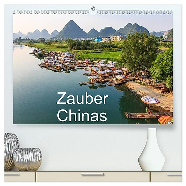 Zauber Chinas (hochwertiger Premium Wandkalender 2024 DIN A2 quer), Kunstdruck in Hochglanz, Giuseppe Lupo