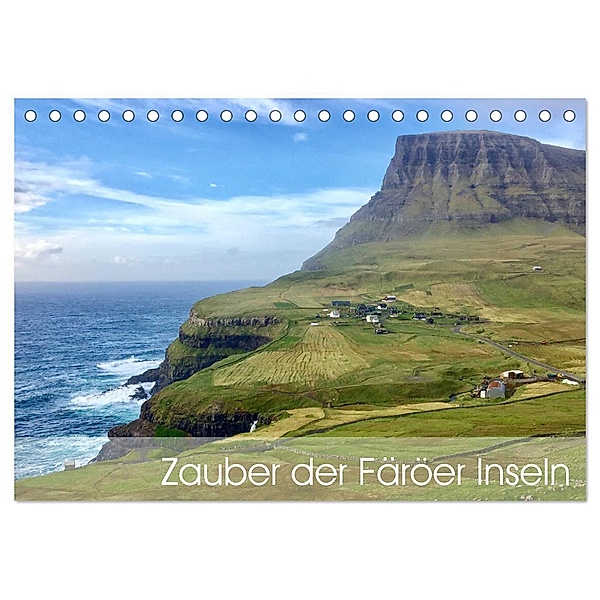 Zauber der Färöer Inseln (Tischkalender 2024 DIN A5 quer), CALVENDO Monatskalender, Daniel Burdach