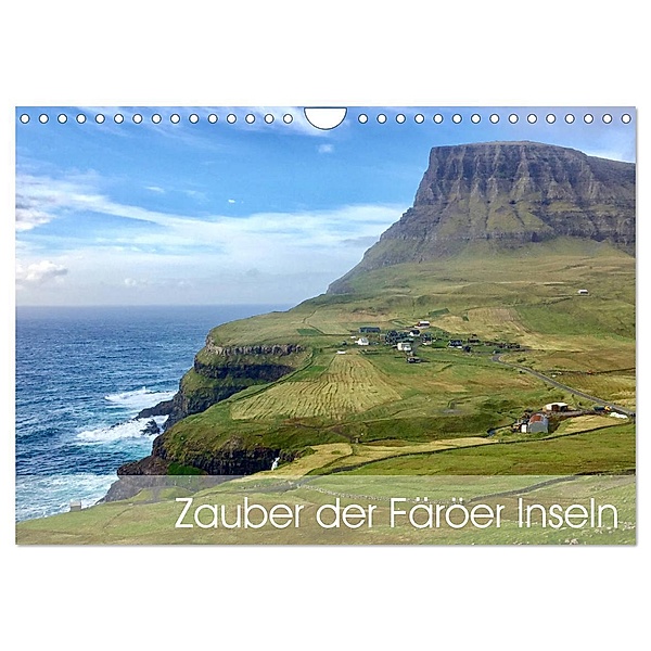 Zauber der Färöer Inseln (Wandkalender 2025 DIN A4 quer), CALVENDO Monatskalender, Calvendo, Daniel Burdach
