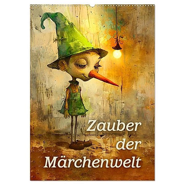 Zauber der Märchenwelt (Wandkalender 2025 DIN A2 hoch), CALVENDO Monatskalender, Calvendo, Erich Krätschmer