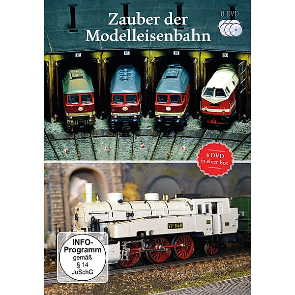 Zauber der Modelleisenbahn, 6 DVD