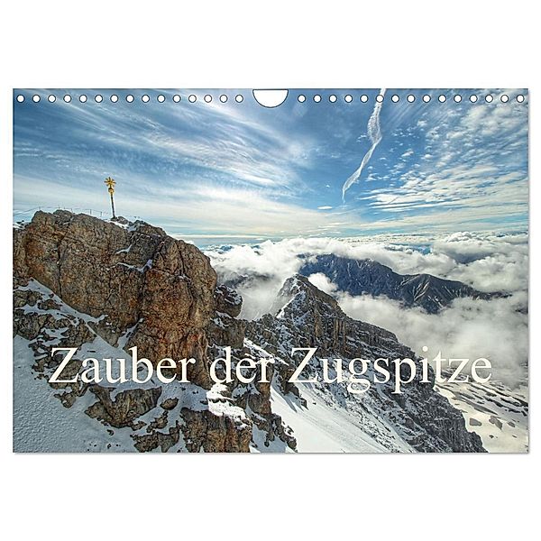 Zauber der Zugspitze (Wandkalender 2024 DIN A4 quer), CALVENDO Monatskalender, Christine Wirges