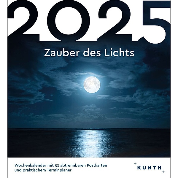 Zauber des Lichts - KUNTH Postkartenkalender 2025