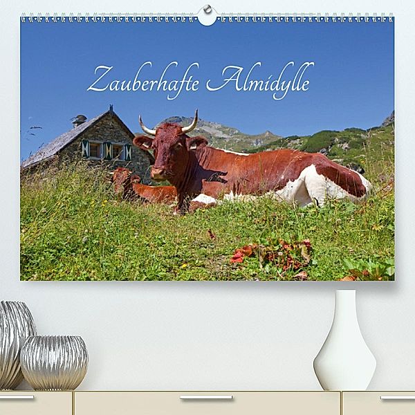 Zauberhafte AlmidylleAT-Version (Premium, hochwertiger DIN A2 Wandkalender 2020, Kunstdruck in Hochglanz), Christa Kramer