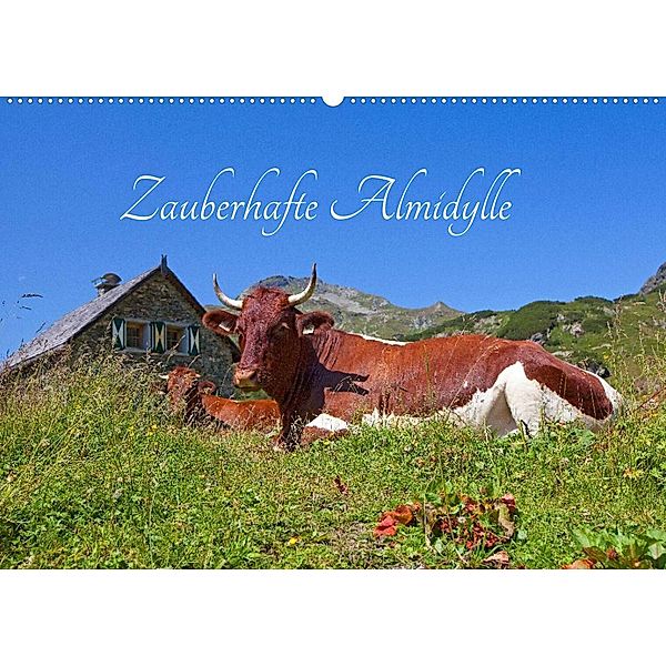 Zauberhafte AlmidylleAT-Version  (Wandkalender 2023 DIN A2 quer), Christa Kramer