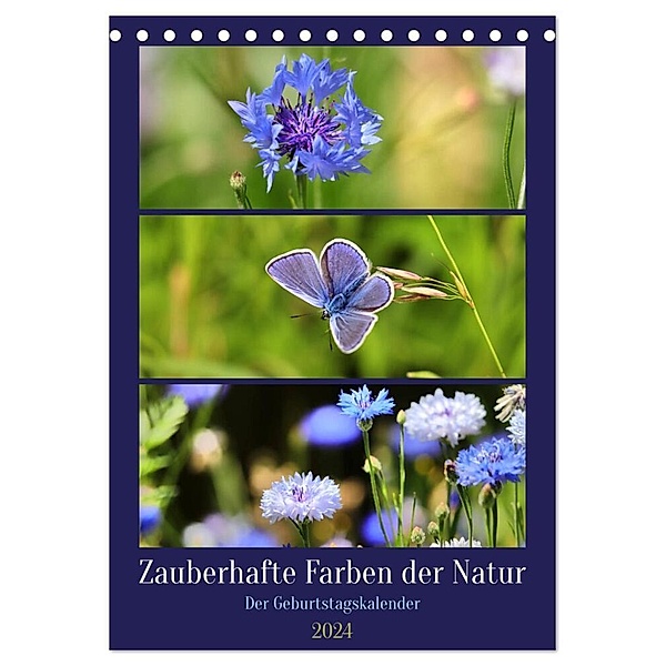 Zauberhafte Farben der Natur (Tischkalender 2024 DIN A5 hoch), CALVENDO Monatskalender, Sabine Löwer