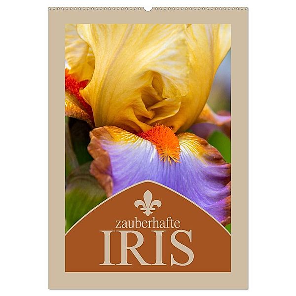 Zauberhafte Iris (Wandkalender 2025 DIN A2 hoch), CALVENDO Monatskalender, Calvendo, Steffen Gierok
