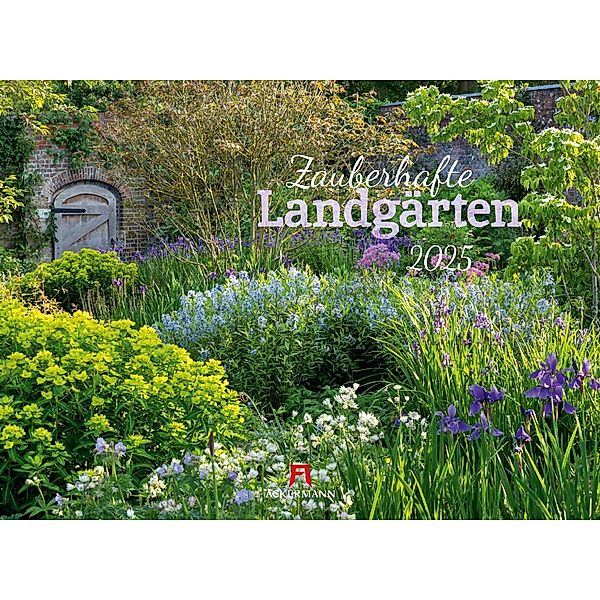 Zauberhafte Landgärten Kalender 2025, Ackermann Kunstverlag