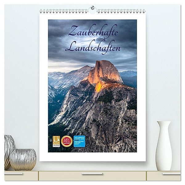 Zauberhafte Landschaften (hochwertiger Premium Wandkalender 2024 DIN A2 hoch), Kunstdruck in Hochglanz, Florian Westermann