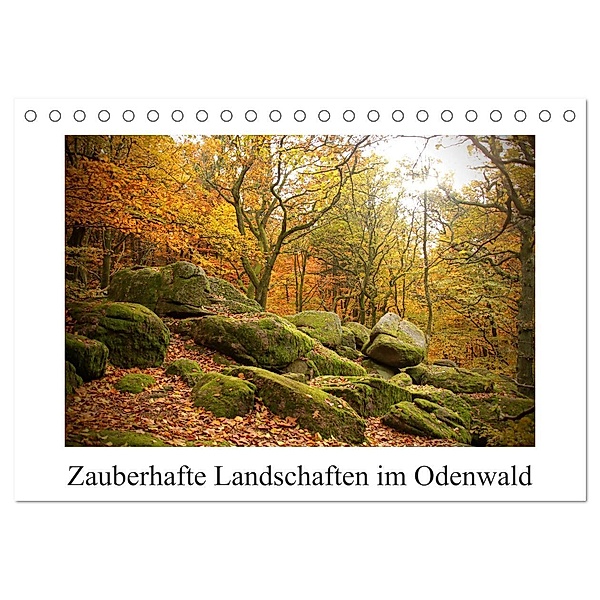 Zauberhafte Landschaften im Odenwald (Tischkalender 2024 DIN A5 quer), CALVENDO Monatskalender, Eileen Kumpf