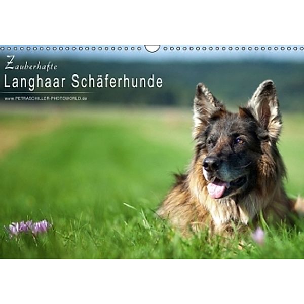 Zauberhafte Langhaar Schäferhunde (Wandkalender 2015 DIN A3 quer), Petra Schiller