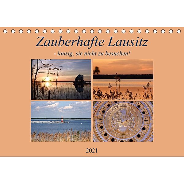 Zauberhafte Lausitz (Tischkalender 2021 DIN A5 quer), Pia Thauwald