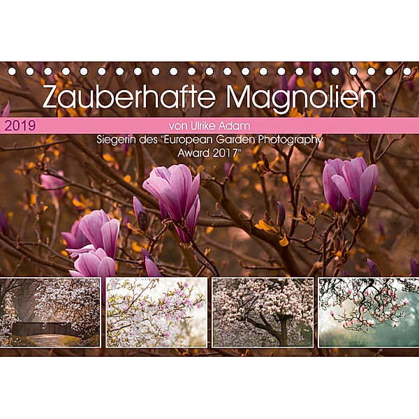 Zauberhafte Magnolien (Tischkalender 2019 DIN A5 quer), Ulrike Adam