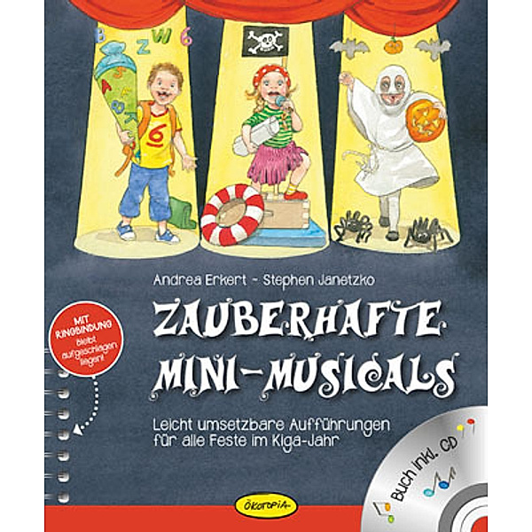 Zauberhafte Mini-Musicals, m. Audio-CD, Andrea Erkert, Stephen Janetzko