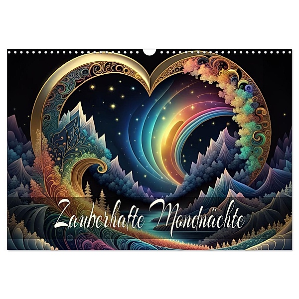 Zauberhafte Mondnächte (Wandkalender 2025 DIN A3 quer), CALVENDO Monatskalender, Calvendo, Dusanka Djeric