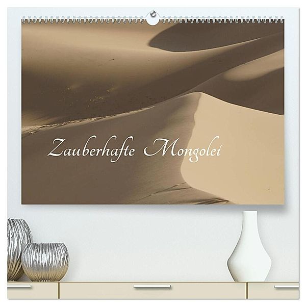 Zauberhafte Mongolei (hochwertiger Premium Wandkalender 2024 DIN A2 quer), Kunstdruck in Hochglanz, Düsseldorf, Eike Winter