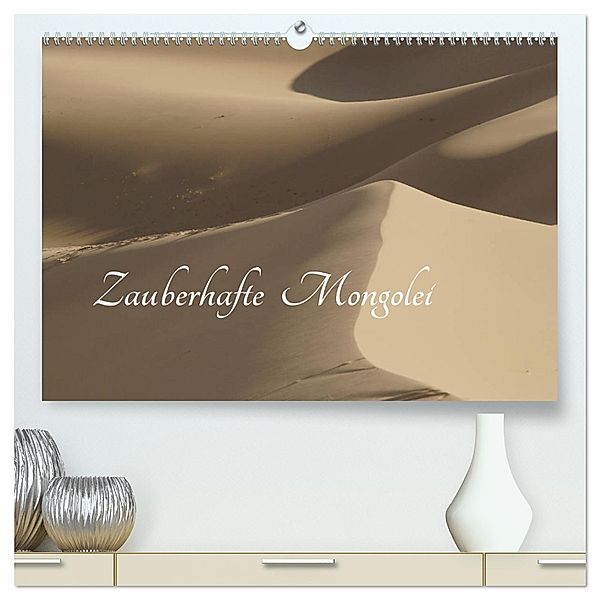Zauberhafte Mongolei (hochwertiger Premium Wandkalender 2025 DIN A2 quer), Kunstdruck in Hochglanz, Calvendo, Düsseldorf, Eike Winter