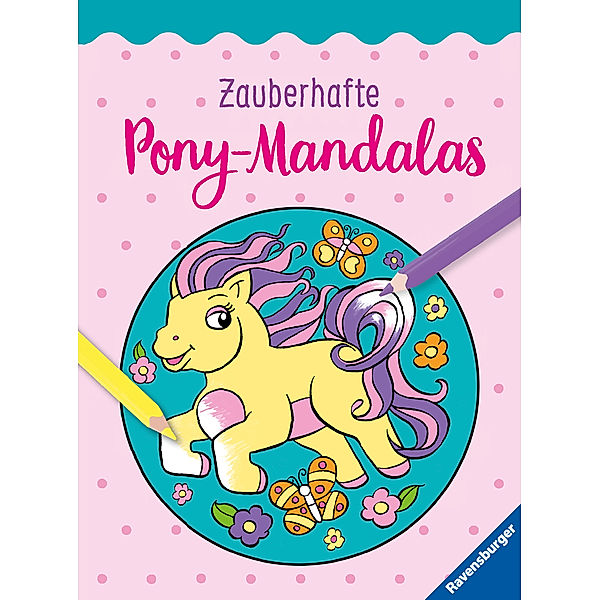 Zauberhafte Pony-Mandalas