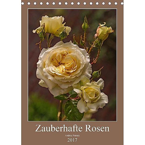 Zauberhafte Rosen (Tischkalender 2017 DIN A5 hoch), Andrea Potratz