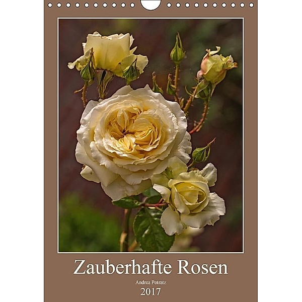 Zauberhafte Rosen (Wandkalender 2017 DIN A4 hoch), Andrea Potratz