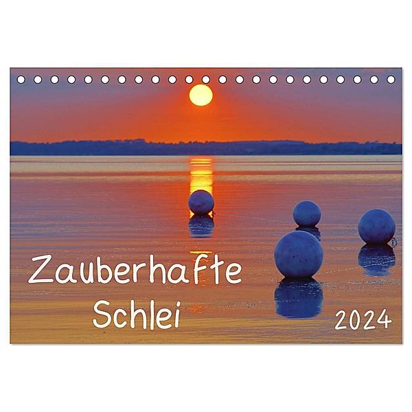 Zauberhafte Schlei (Tischkalender 2024 DIN A5 quer), CALVENDO Monatskalender, Karl Goldhamer