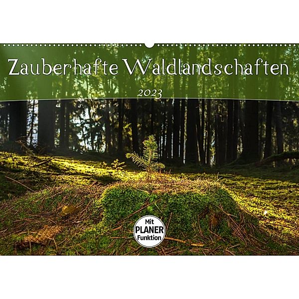 Zauberhafte Waldlandschaften (Wandkalender 2023 DIN A2 quer), Marcel Wenk