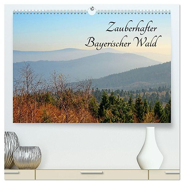Zauberhafter Bayerischer Wald (hochwertiger Premium Wandkalender 2025 DIN A2 quer), Kunstdruck in Hochglanz, Calvendo, Karin Stein