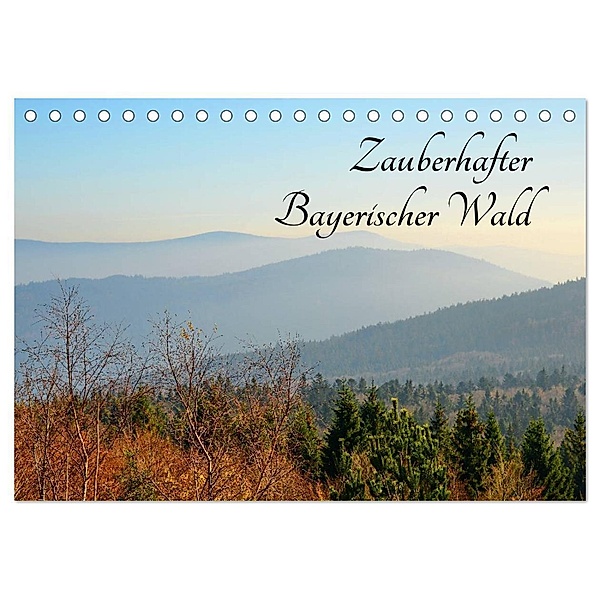 Zauberhafter Bayerischer Wald (Tischkalender 2024 DIN A5 quer), CALVENDO Monatskalender, Karin Stein